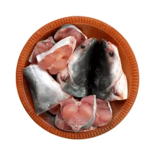 ১ কেজি পাঙ্গাস মাছ কাটার পর Pangas Fish After Cutting