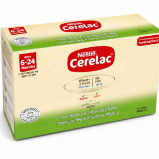 Nestle Cerelac 1 Wheat & Three Fruits (6-24 Month